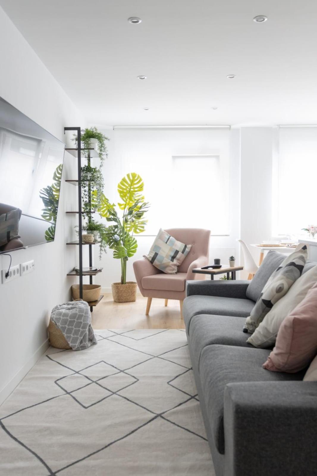 Lujoso Apartamento Entre 2 Playas Con Garaje, Wifi Хихон Екстериор снимка